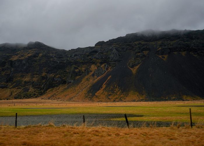Iceland dramatic landscape